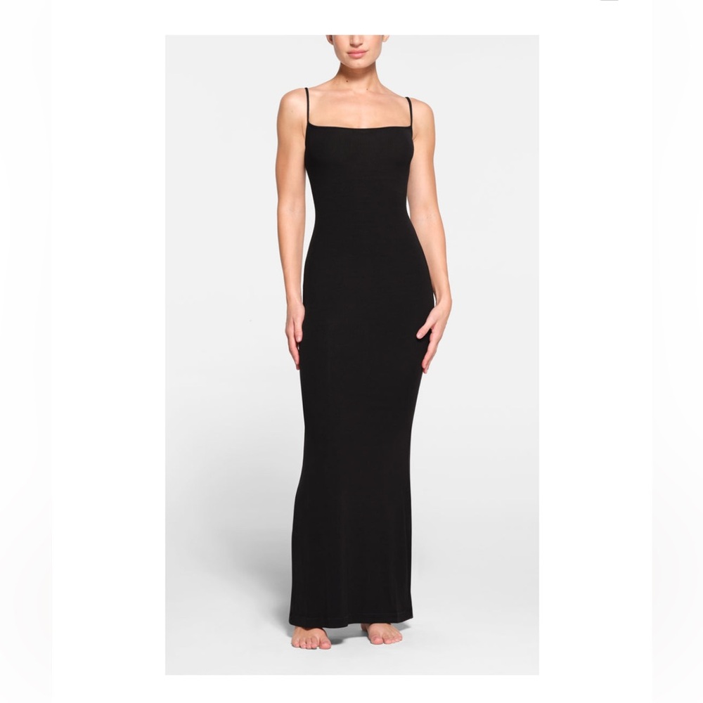 Skims Soft Lounge Maxi Slip Dress Small